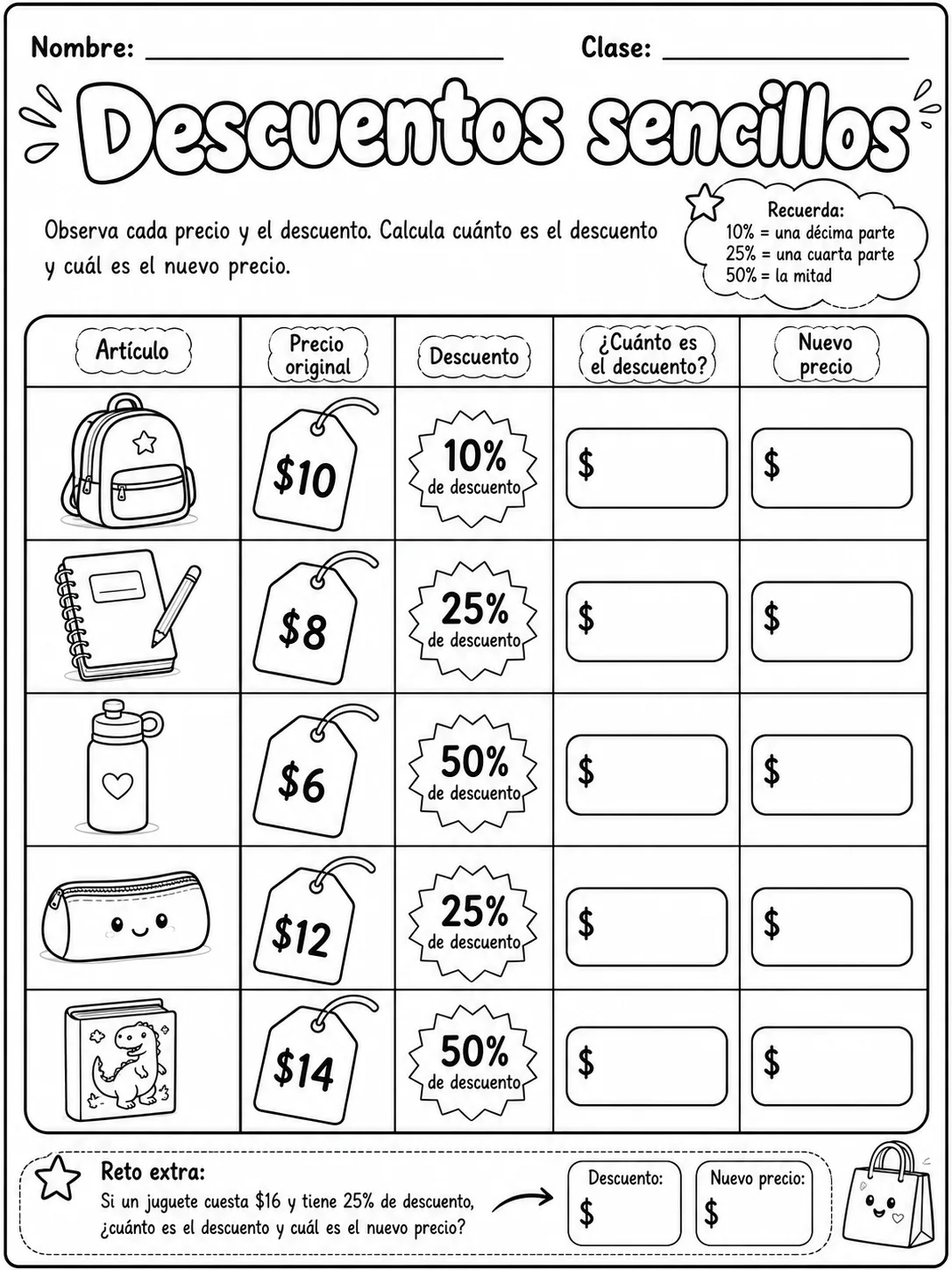 5.º grado - patrones ABC - Paquete de fichas - Conjunto 2 página 8 vista previa imprimible