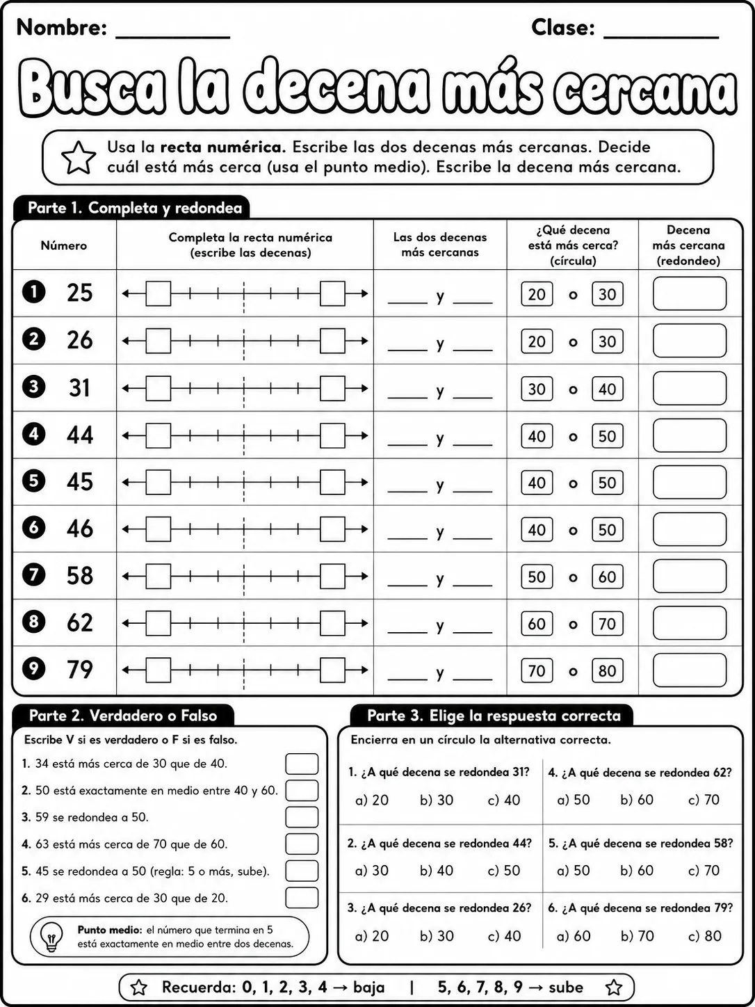 5.º grado - repaso de matemáticas - Paquete de fichas - Conjunto 2 página 2 vista previa imprimible