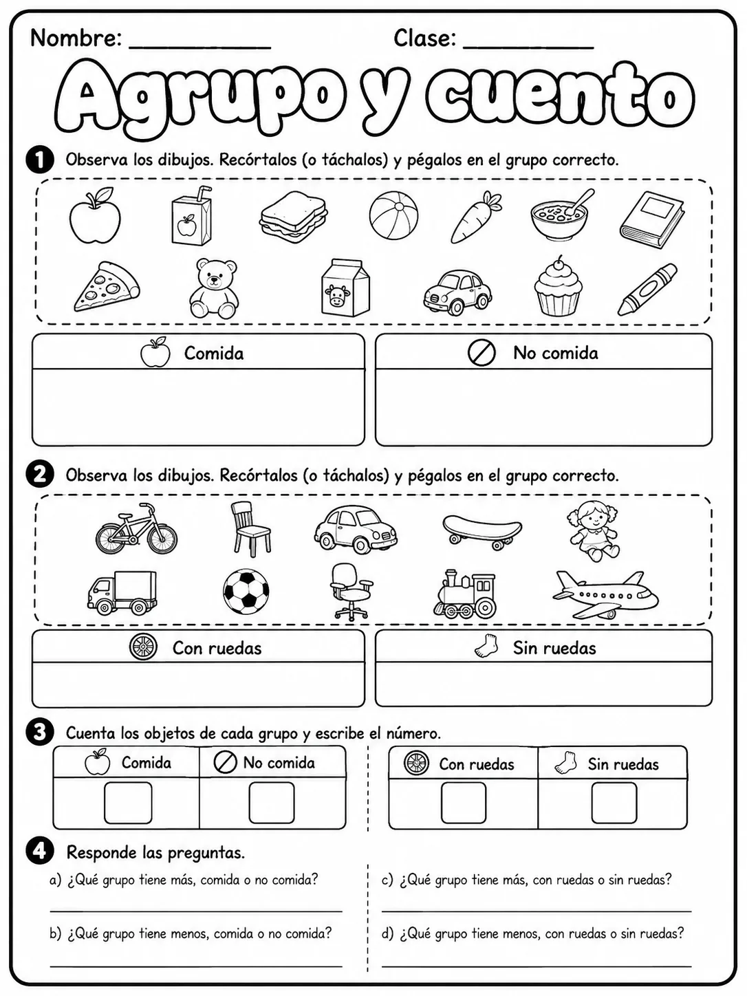 5.º grado - repaso de matemáticas - Paquete de fichas página 4 vista previa imprimible
