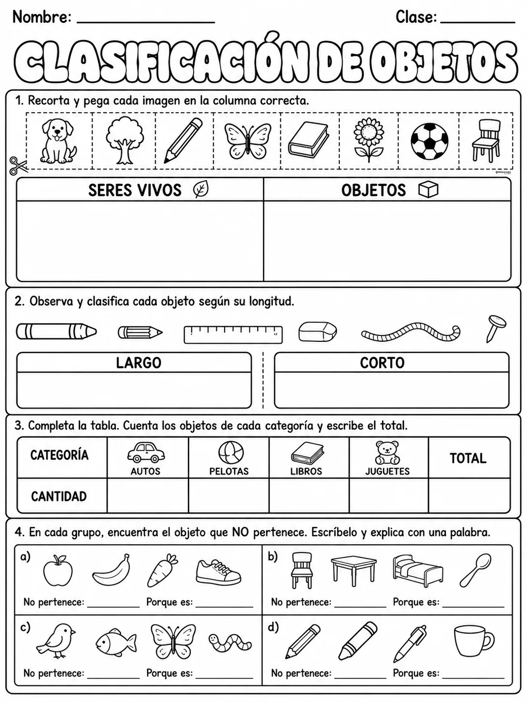 5.º grado - repaso de matemáticas - Paquete de fichas página 5 vista previa imprimible