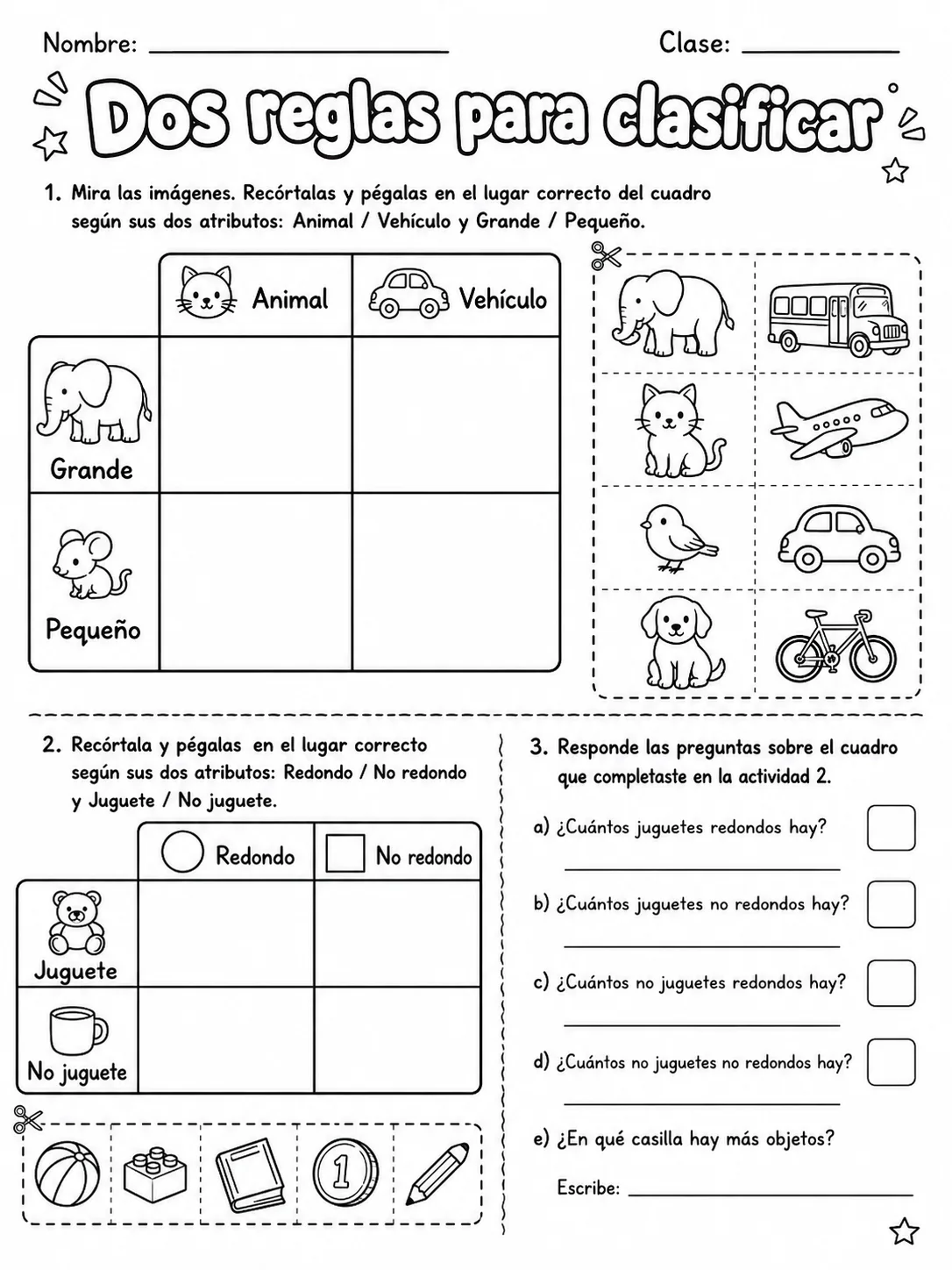 5.º grado - repaso mixto: números y conteo - Paquete de fichas página 6 vista previa imprimible