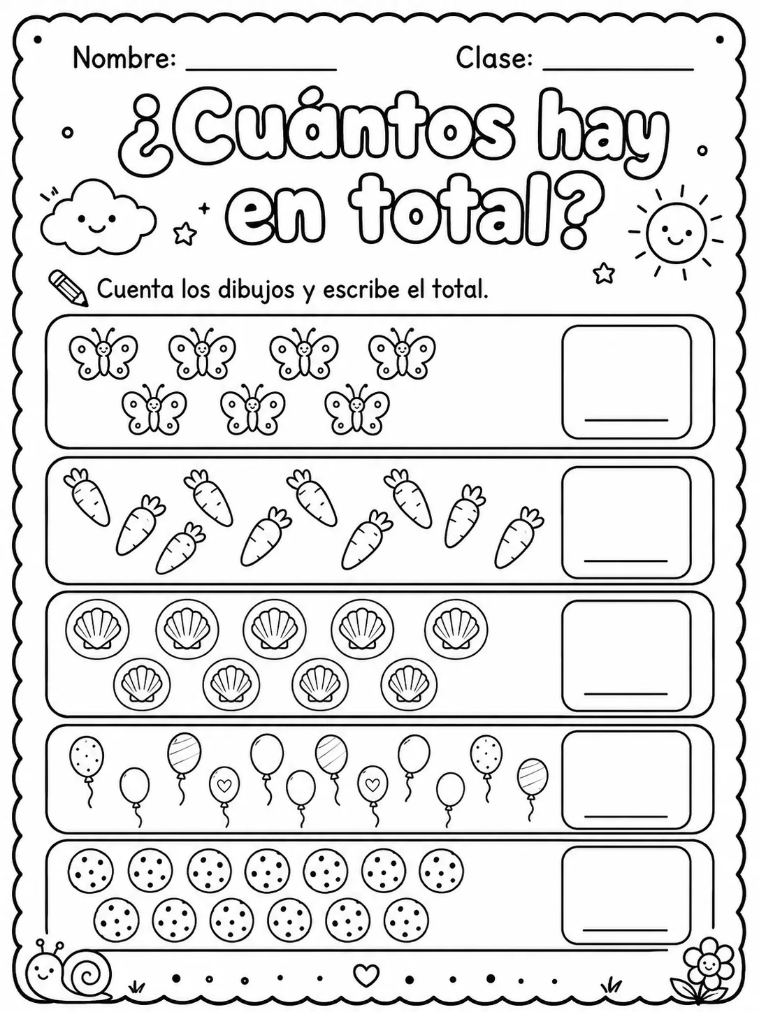 5.º grado - repaso mixto: números y conteo - Paquete de fichas página 8 vista previa imprimible