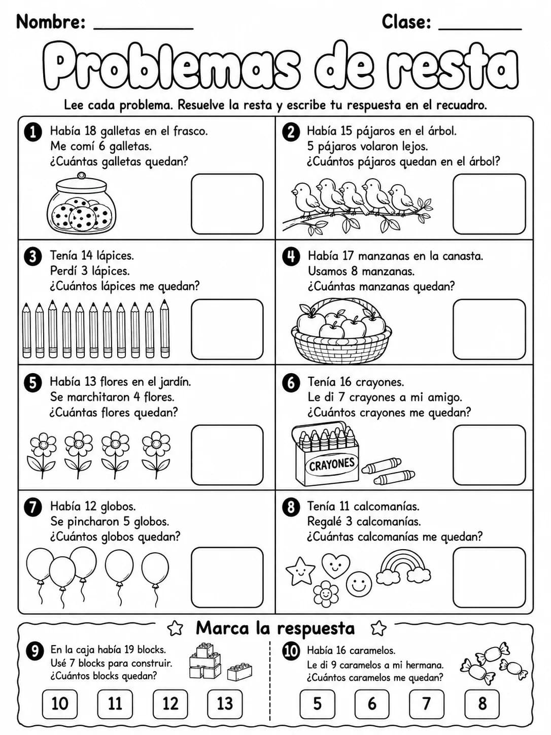 5.º grado - repaso mixto: patrones y secuencias - Paquete de fichas página 3 vista previa imprimible