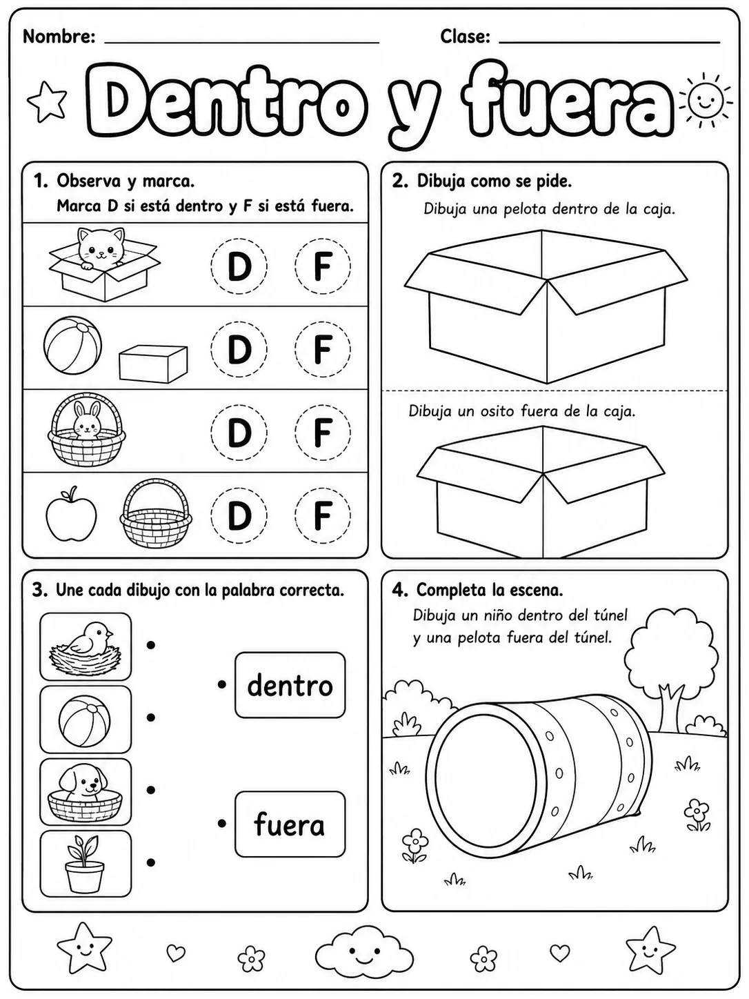 5.º grado - repaso mixto: posición y dirección y ecuaciones y patrones - Paquete de fichas página 2 vista previa imprimible