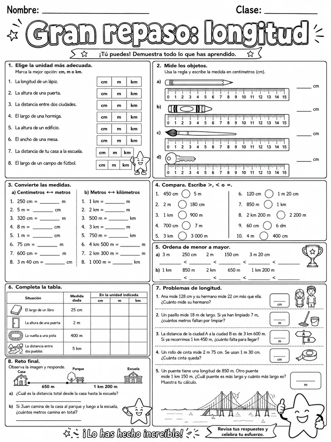 5.º grado - suma y resta - Paquete de fichas página 10 vista previa imprimible