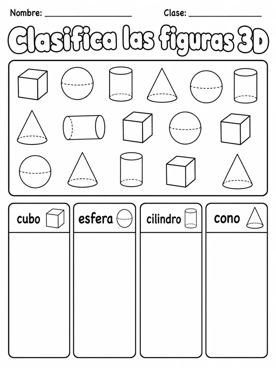 Kindergarten - números y conteo - Paquete de fichas página 6 vista previa imprimible