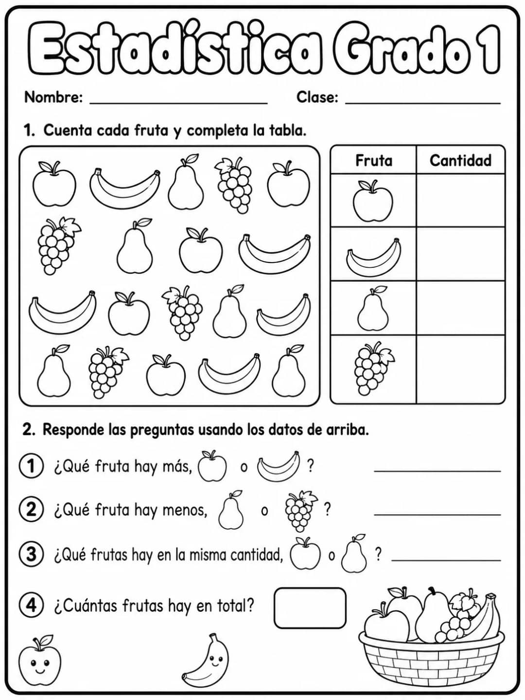 1.º grado - repaso de matemáticas - Paquete de fichas - Conjunto 2 vista previa imprimible de matemáticas en KiwiBee