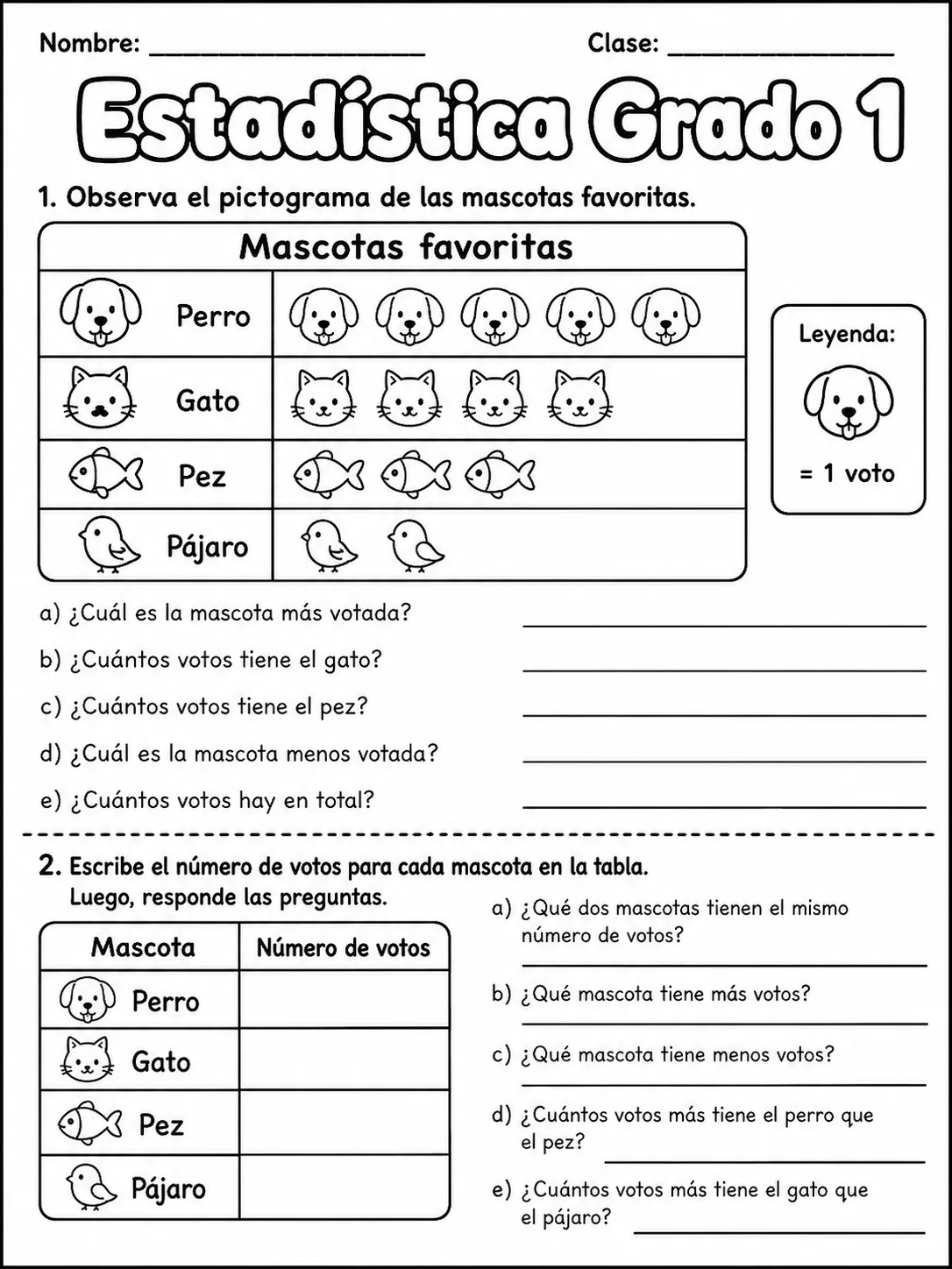 1.º grado - repaso de matemáticas - Paquete de fichas - Conjunto 2 página 3 vista previa imprimible
