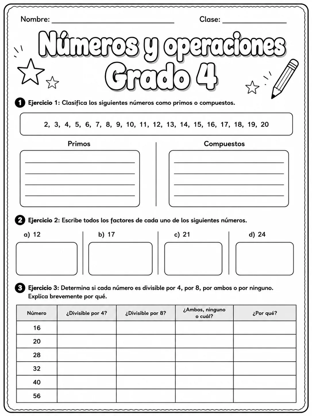 4.º grado - números y conteo - Paquete de fichas - Conjunto 2 página 5 vista previa imprimible