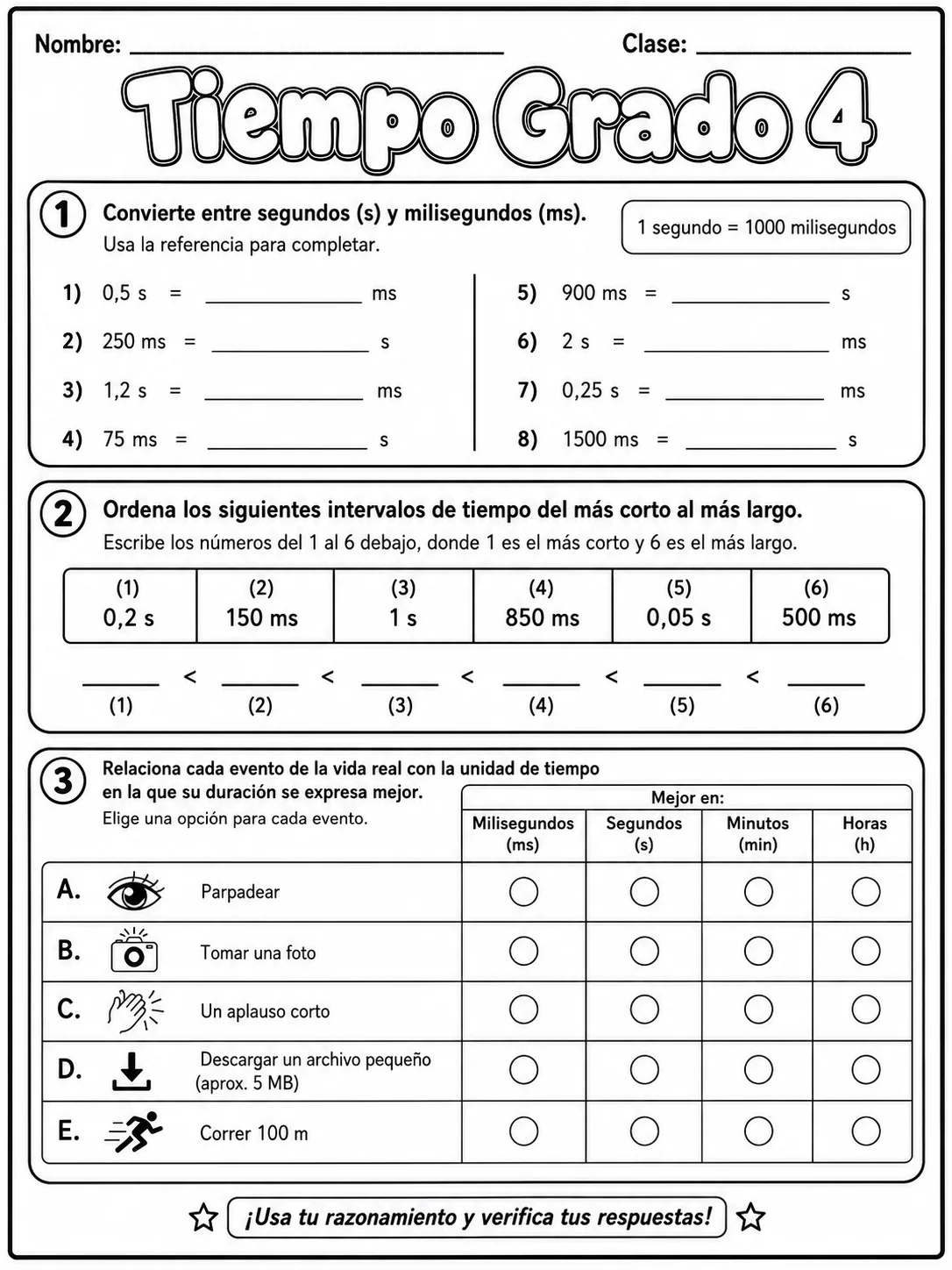 4.º grado - repaso de matemáticas - Paquete de fichas - Conjunto 2 página 7 vista previa imprimible