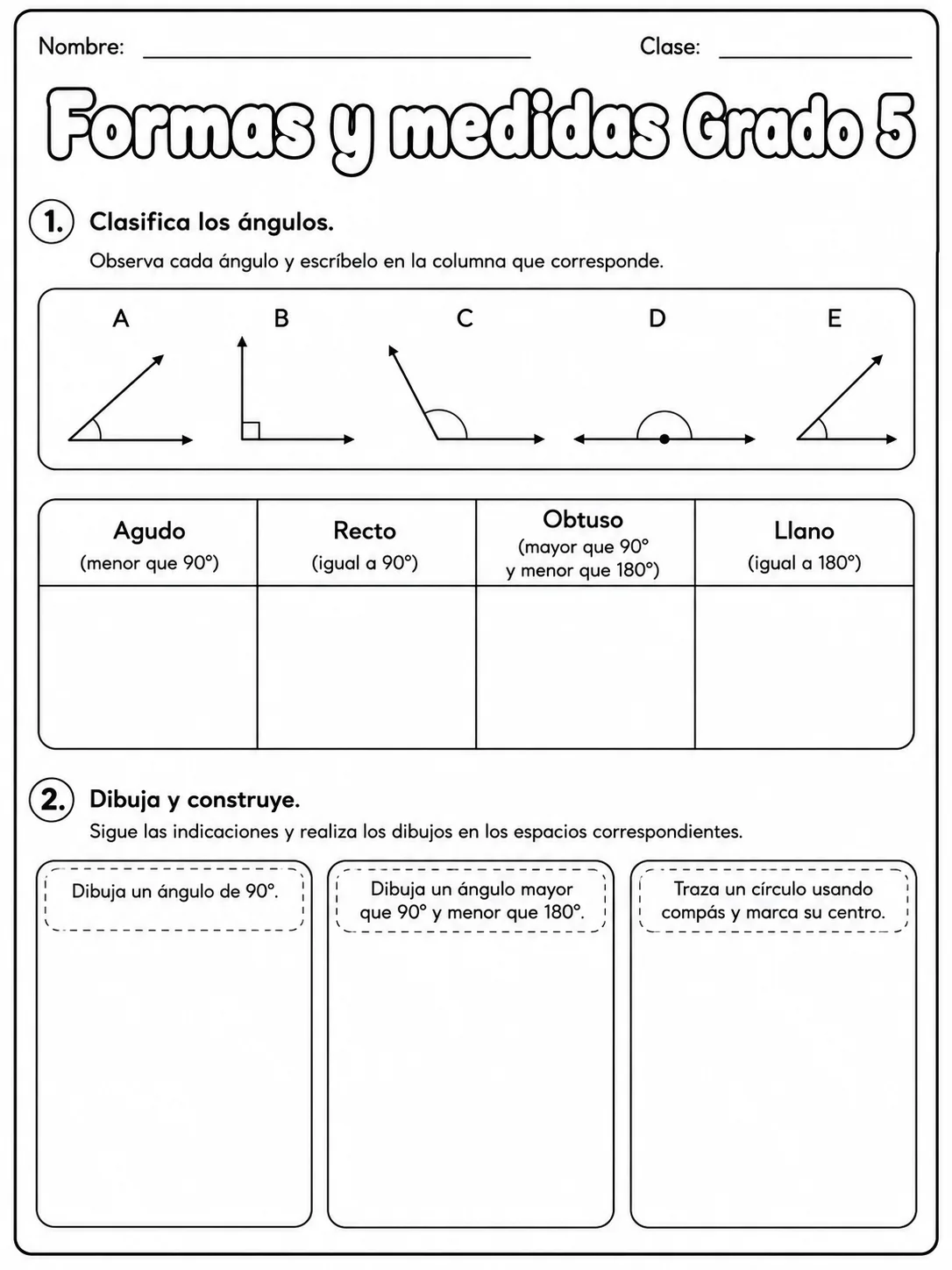 5.º grado - medidas de longitud, masa y capacidad - Paquete de fichas página 3 vista previa imprimible