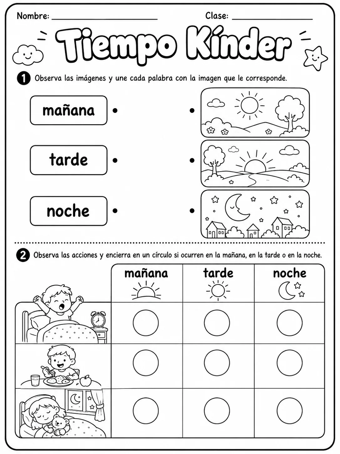 Kindergarten - repaso de matemáticas - Paquete de fichas - Conjunto 2 vista previa imprimible de matemáticas en KiwiBee