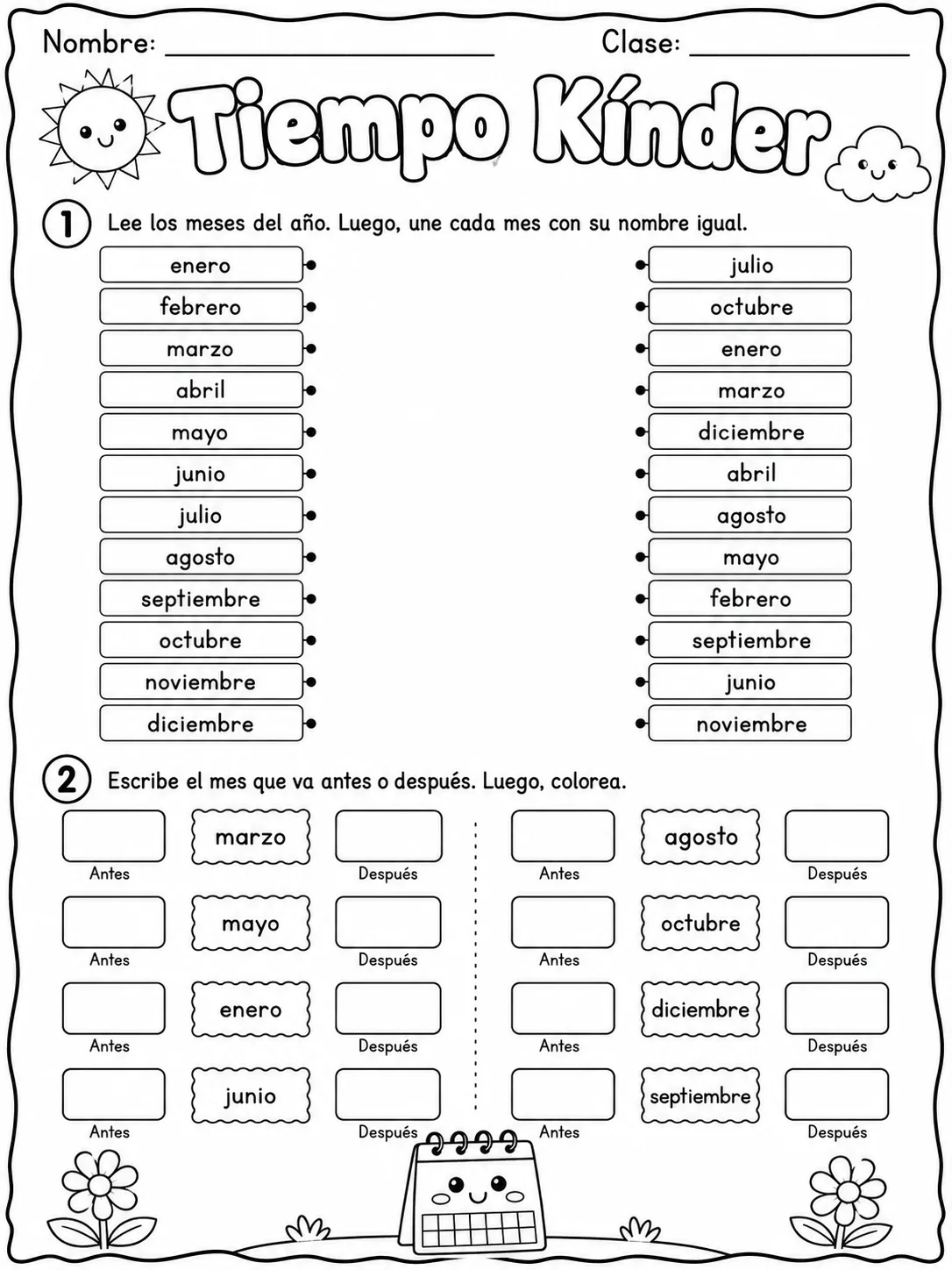 Kindergarten - repaso de matemáticas - Paquete de fichas - Conjunto 2 página 4 vista previa imprimible