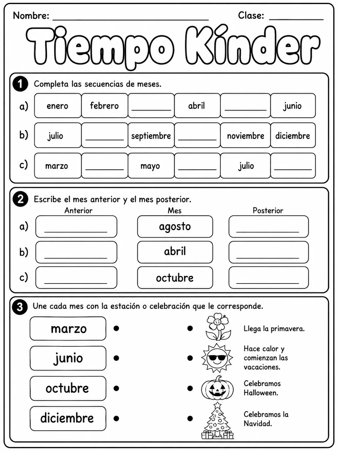 Kindergarten - repaso de matemáticas - Paquete de fichas - Conjunto 2 página 7 vista previa imprimible