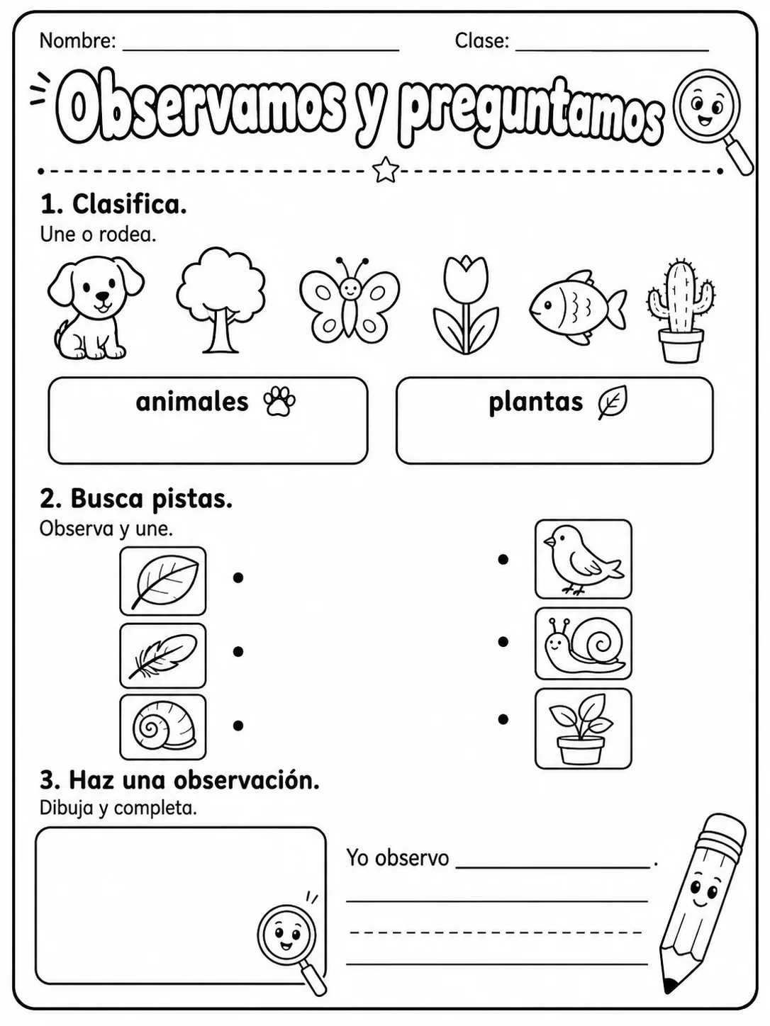 1.º grado - cuerpo humano y salud - Paquete de fichas - Conjunto 3 página 9 vista previa imprimible