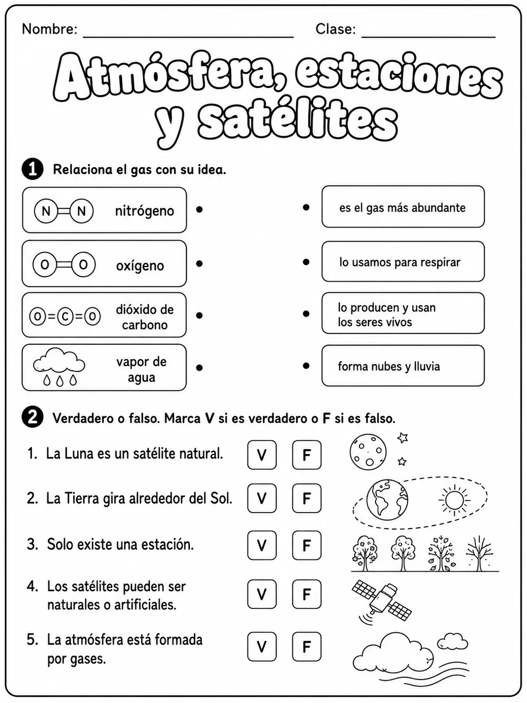 1.º grado - cuerpo humano y salud - Paquete de fichas página 3 vista previa imprimible