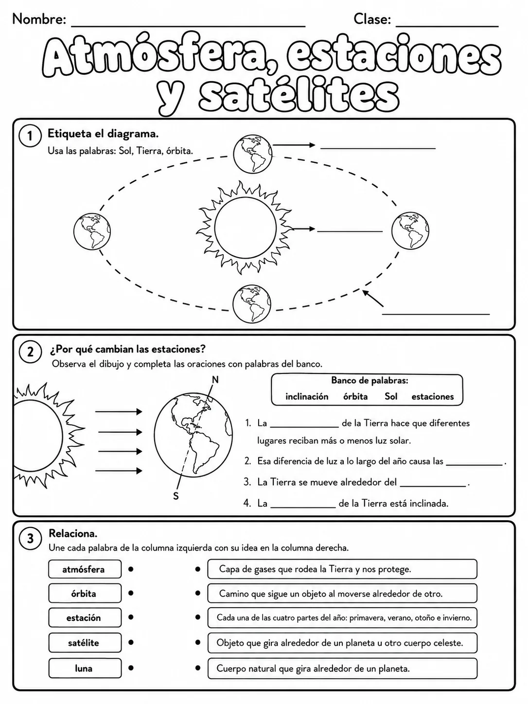 1.º grado - cuerpo humano y salud - Paquete de fichas página 5 vista previa imprimible
