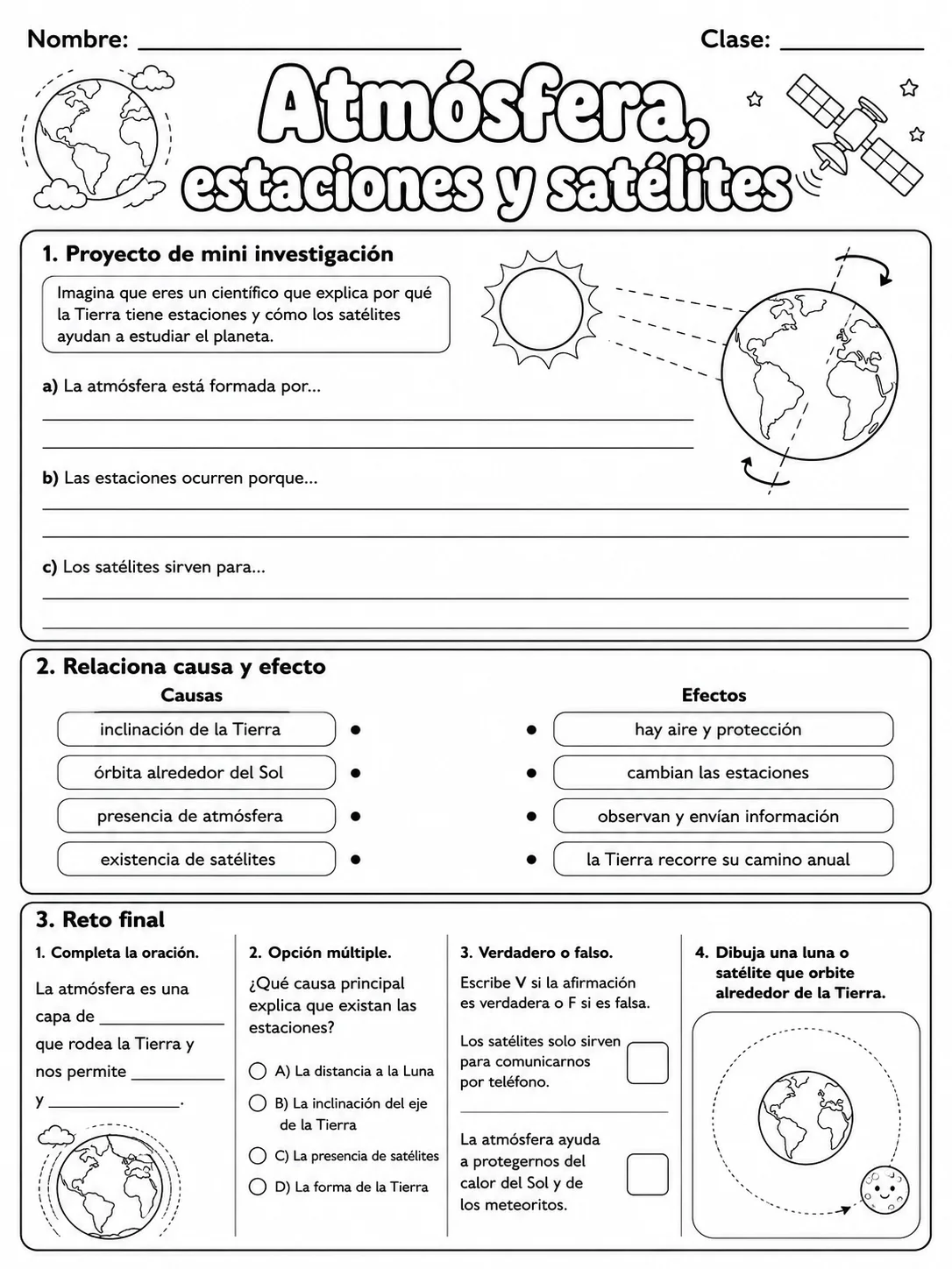1.º grado - cuerpo humano y salud - Paquete de fichas página 10 vista previa imprimible