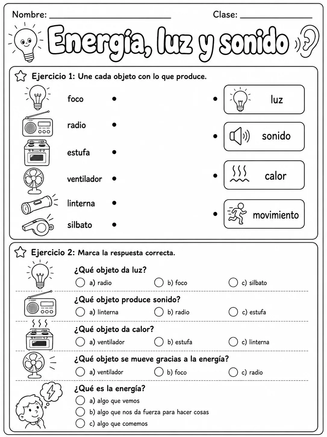2.º grado - ciencias físicas - Paquete de fichas - Conjunto 3 página 2 vista previa imprimible