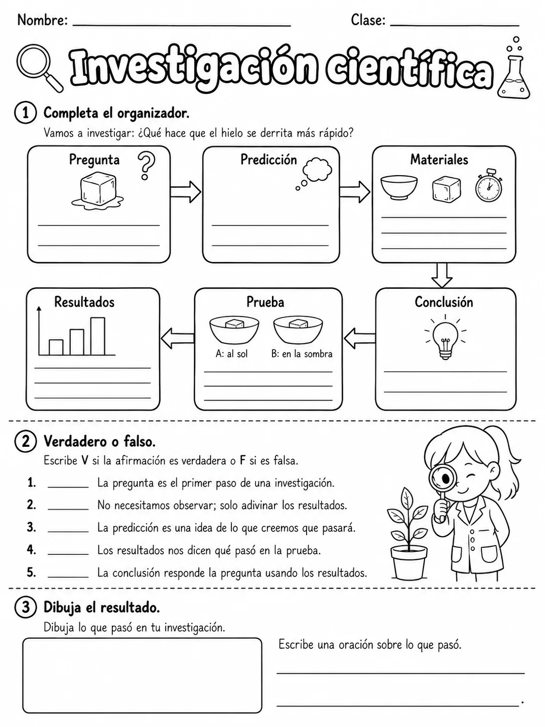 2.º grado - cuerpo humano y salud - Paquete de fichas - Conjunto 3 página 8 vista previa imprimible