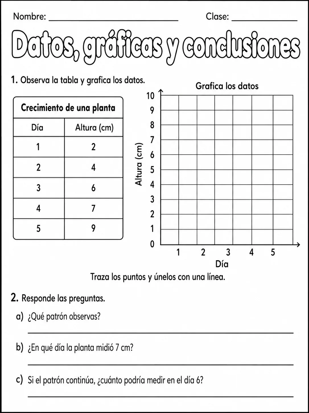 2.º grado - plantas - Paquete de fichas - Conjunto 2 página 3 vista previa imprimible