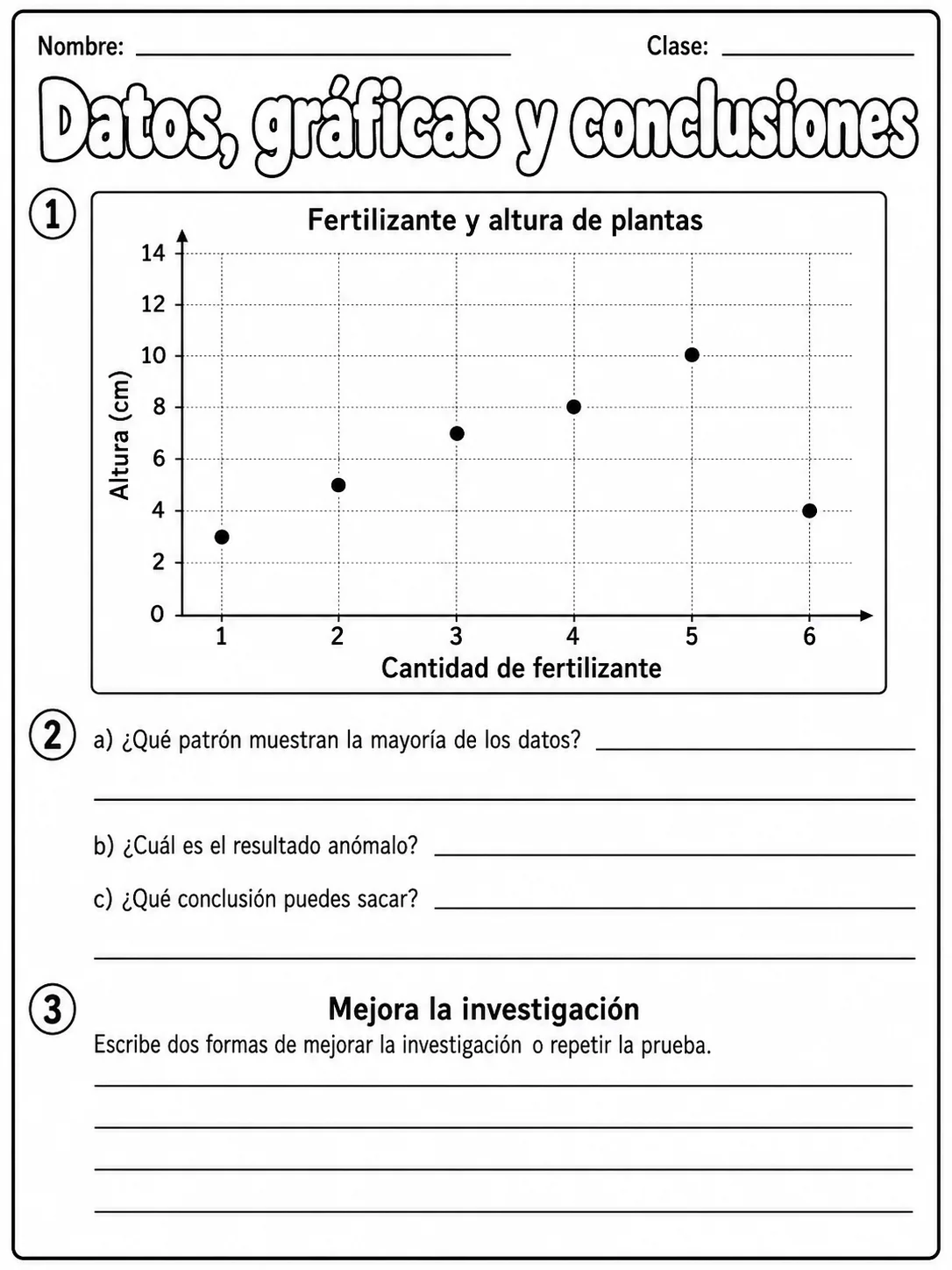 2.º grado - plantas - Paquete de fichas - Conjunto 2 página 8 vista previa imprimible