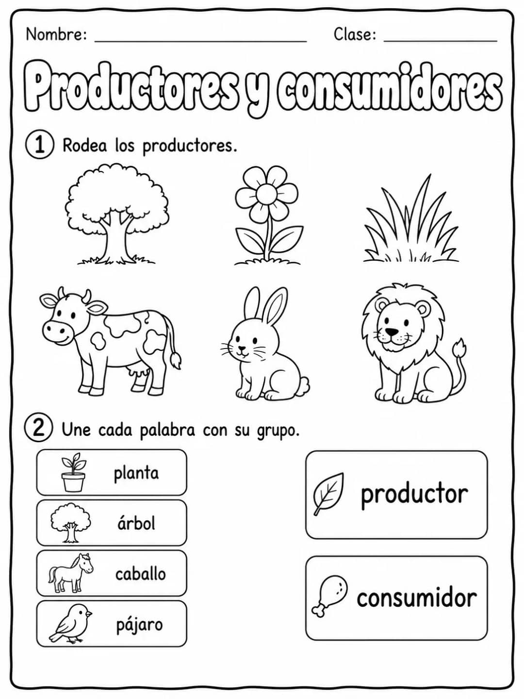 2.º grado - plantas - Paquete de fichas - Conjunto 3 vista previa imprimible de ciencias en KiwiBee
