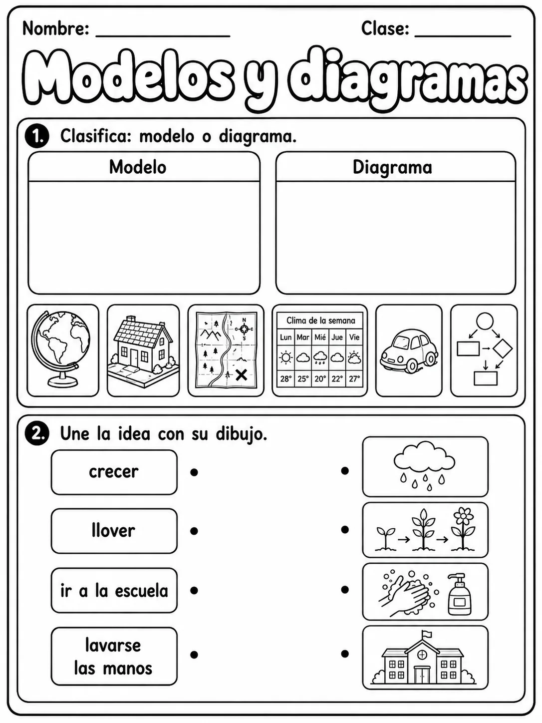 2.º grado - plantas - Paquete de fichas página 5 vista previa imprimible