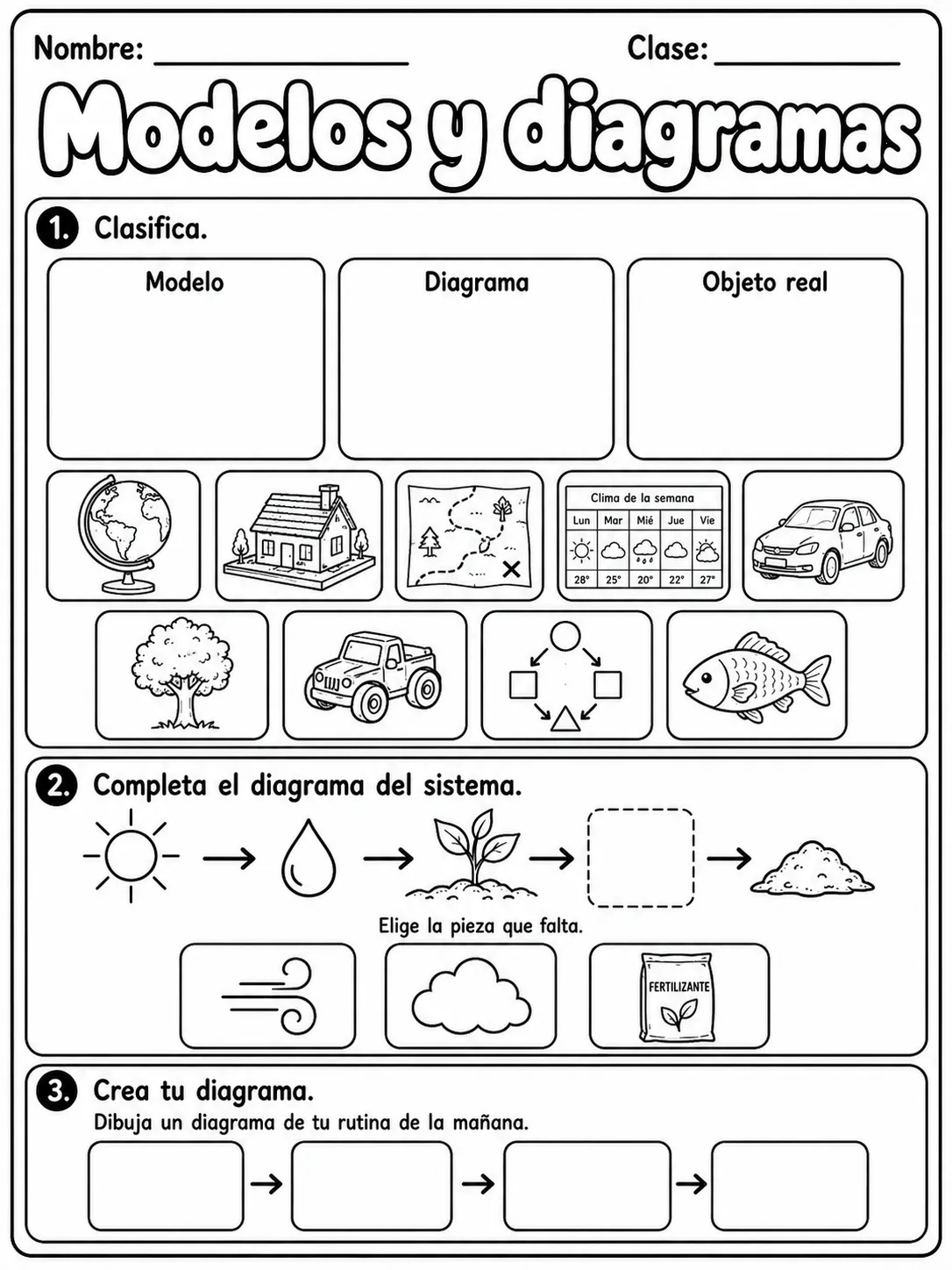 2.º grado - plantas - Paquete de fichas página 10 vista previa imprimible