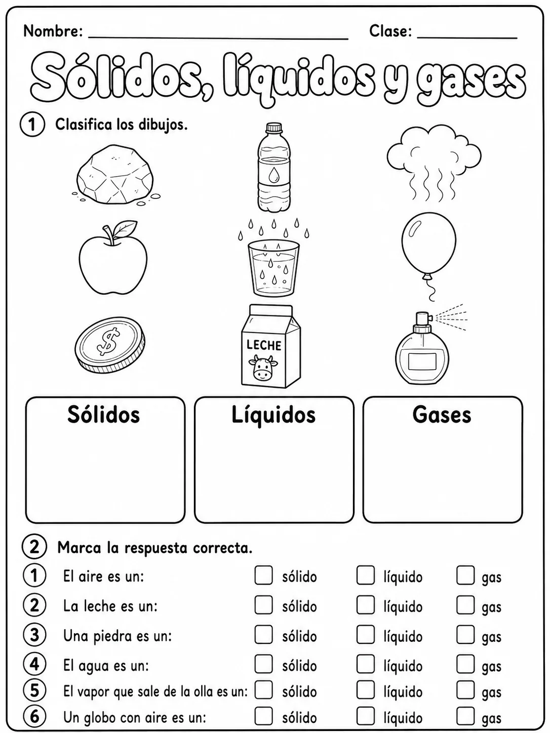 3.º grado - agua y medio ambiente - Paquete de fichas - Conjunto 2 página 2 vista previa imprimible
