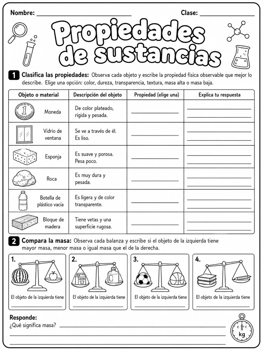 3.º grado - animales y hábitats - Paquete de fichas - Conjunto 4 página 2 vista previa imprimible