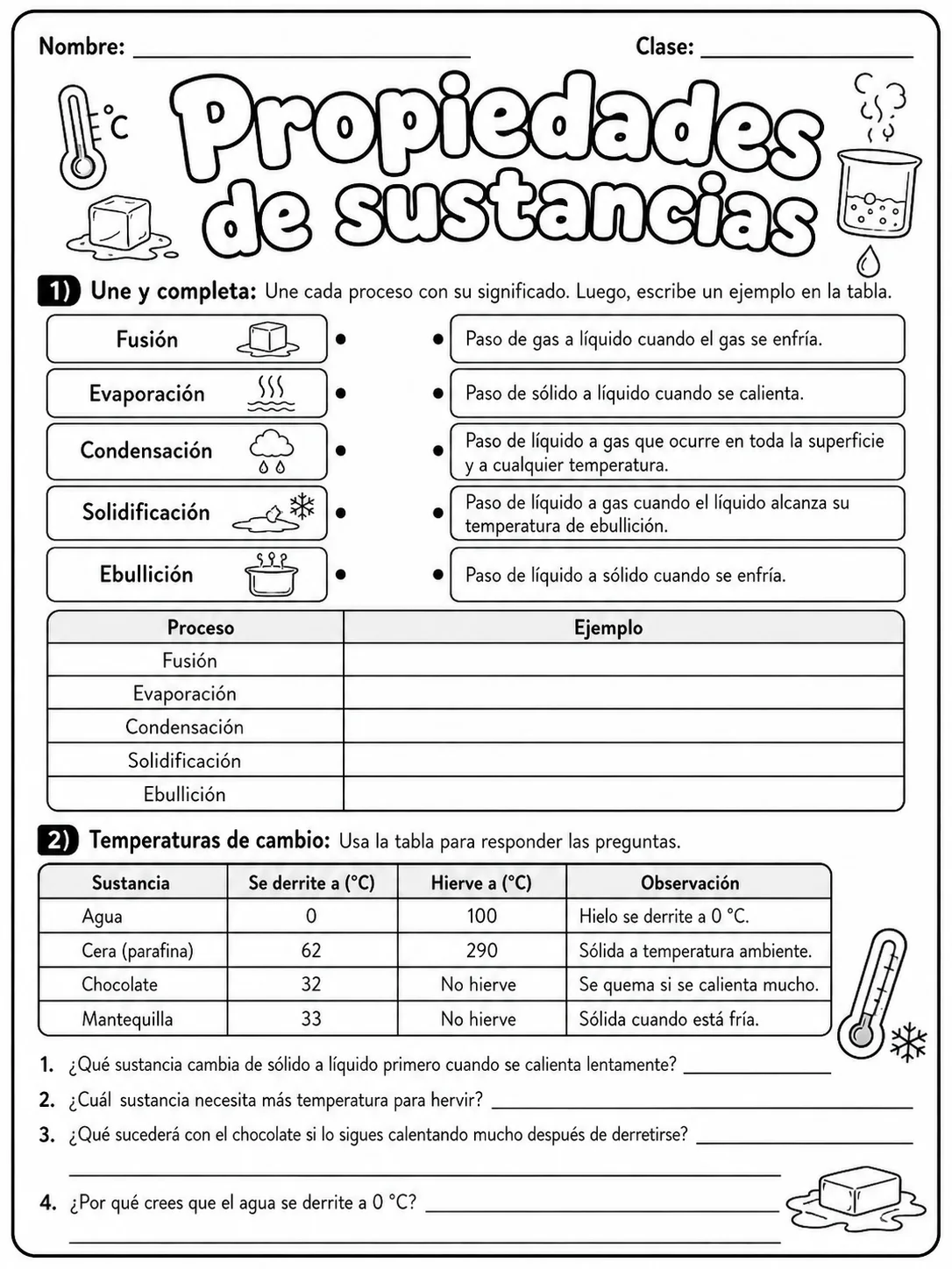 3.º grado - animales y hábitats - Paquete de fichas - Conjunto 4 página 4 vista previa imprimible