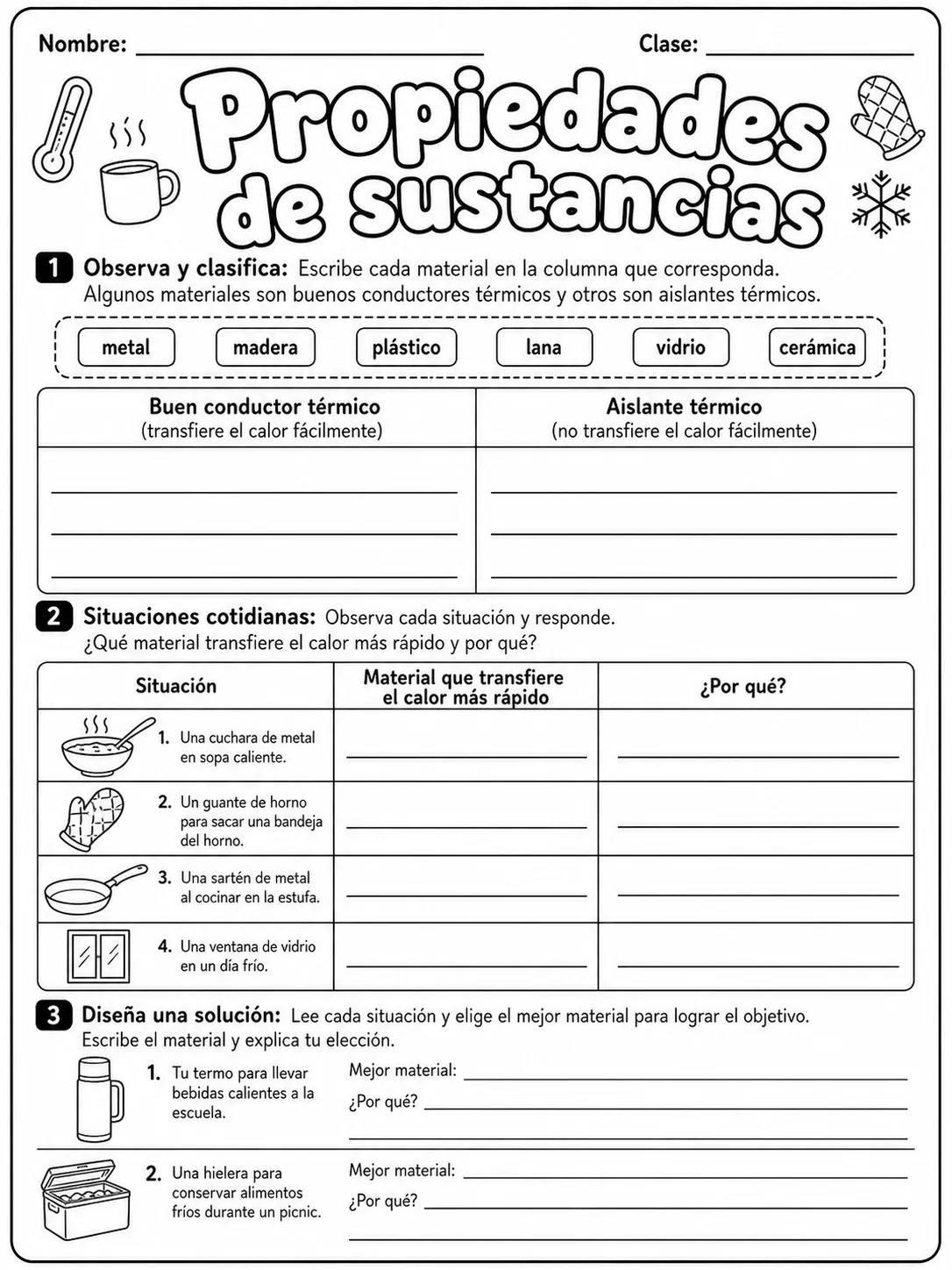 3.º grado - animales y hábitats - Paquete de fichas - Conjunto 4 página 6 vista previa imprimible