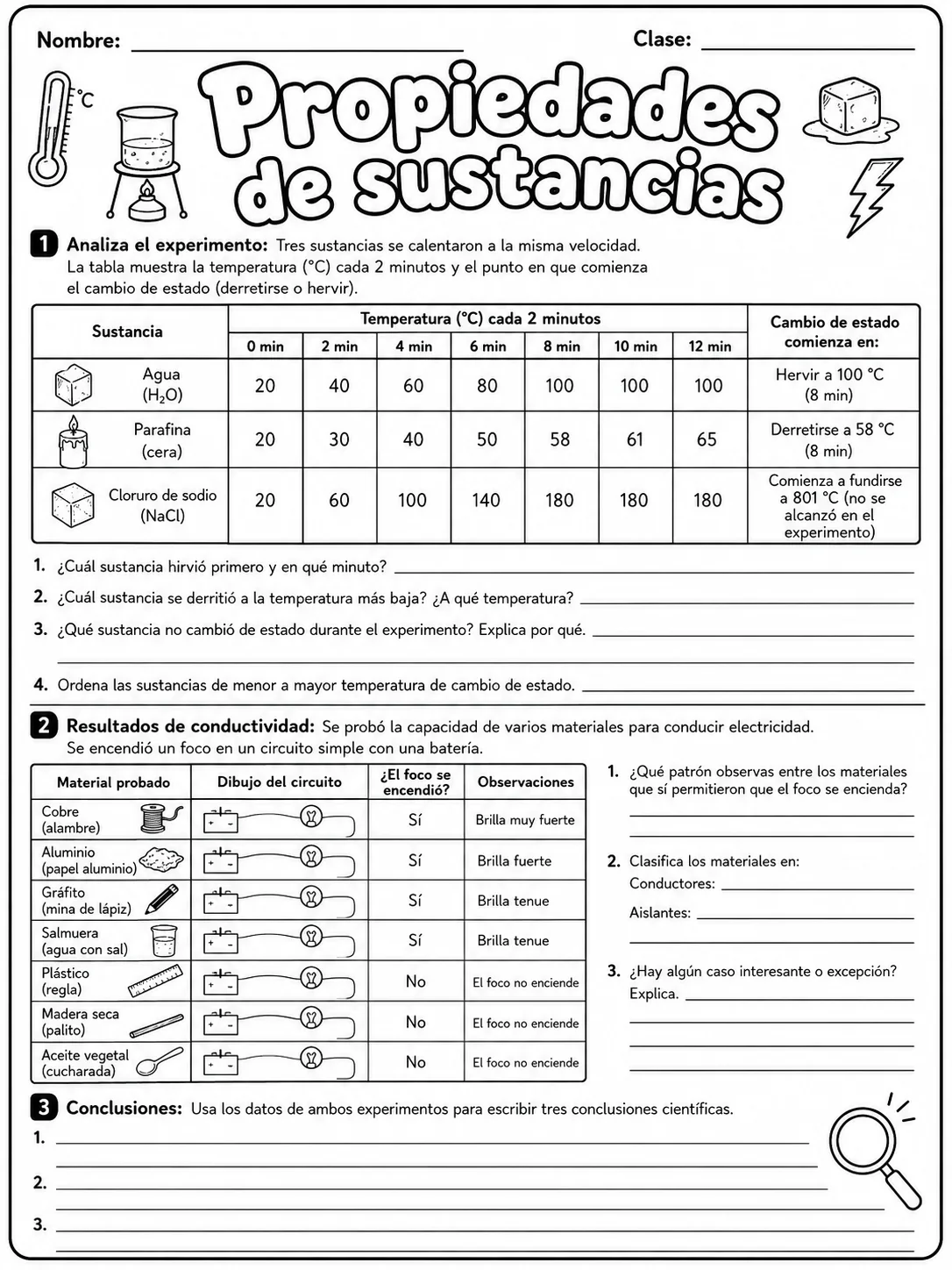 3.º grado - animales y hábitats - Paquete de fichas - Conjunto 4 página 8 vista previa imprimible