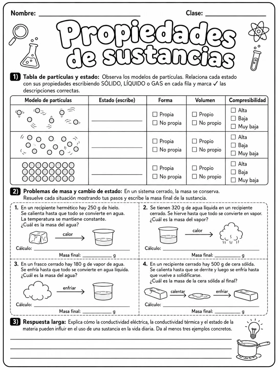 3.º grado - animales y hábitats - Paquete de fichas - Conjunto 4 página 9 vista previa imprimible