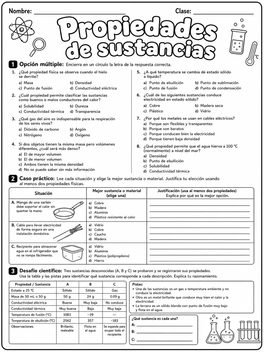 3.º grado - animales y hábitats - Paquete de fichas - Conjunto 4 página 10 vista previa imprimible