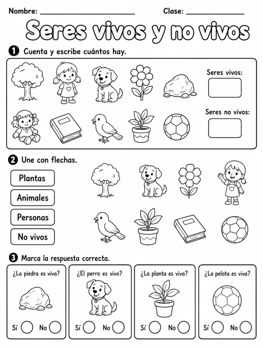 3.º grado - animales y hábitats - Paquete de fichas página 6 vista previa imprimible