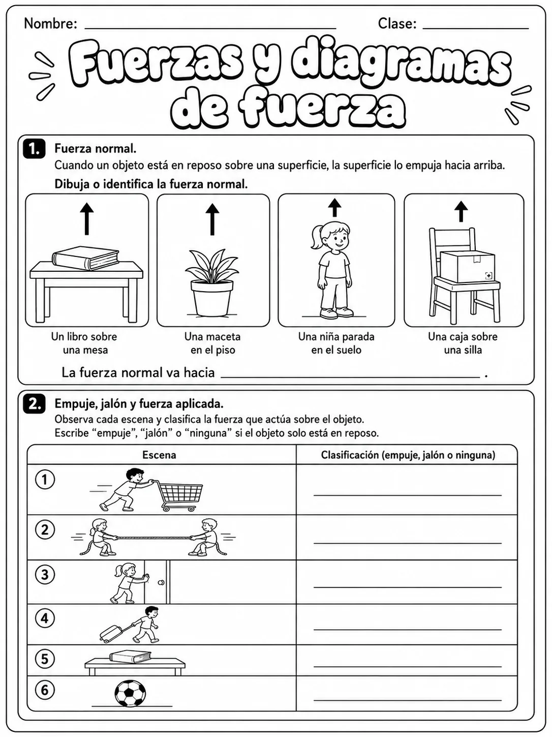 3.º grado - ciencias físicas - Paquete de fichas - Conjunto 4 página 3 vista previa imprimible