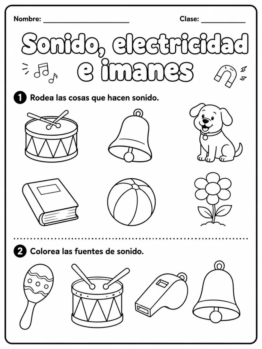 3.º grado - ciencias físicas - Paquete de fichas - Conjunto 5 vista previa imprimible de ciencias en KiwiBee