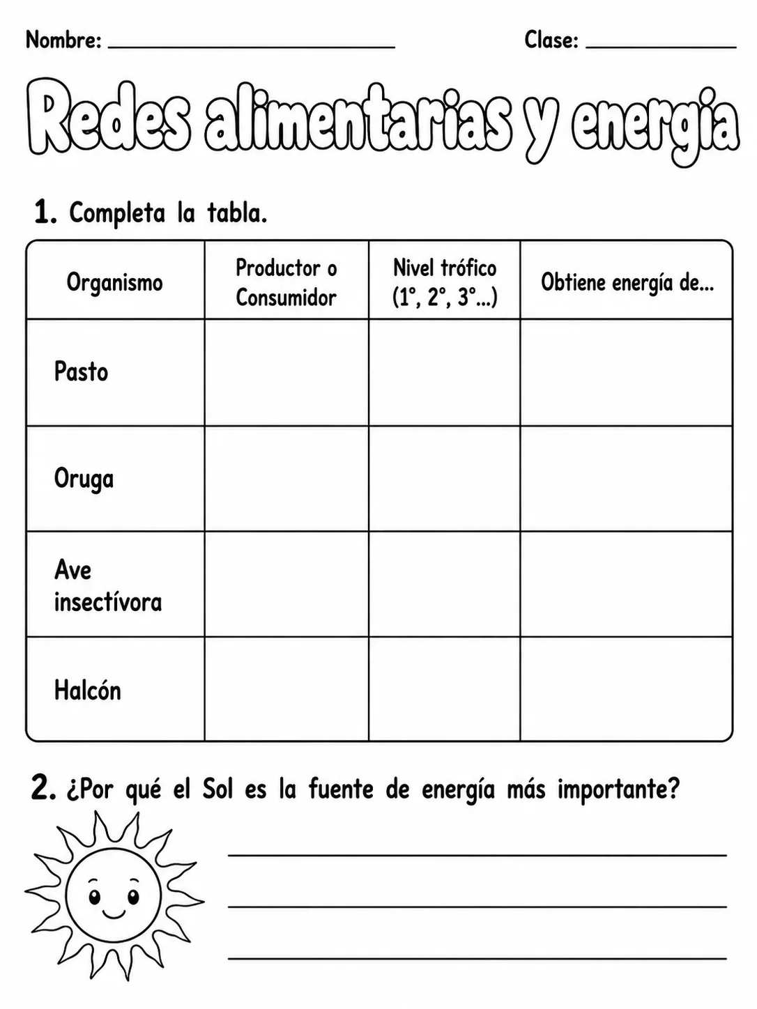 3.º grado - ciencias físicas - Paquete de fichas - Conjunto 7 página 5 vista previa imprimible