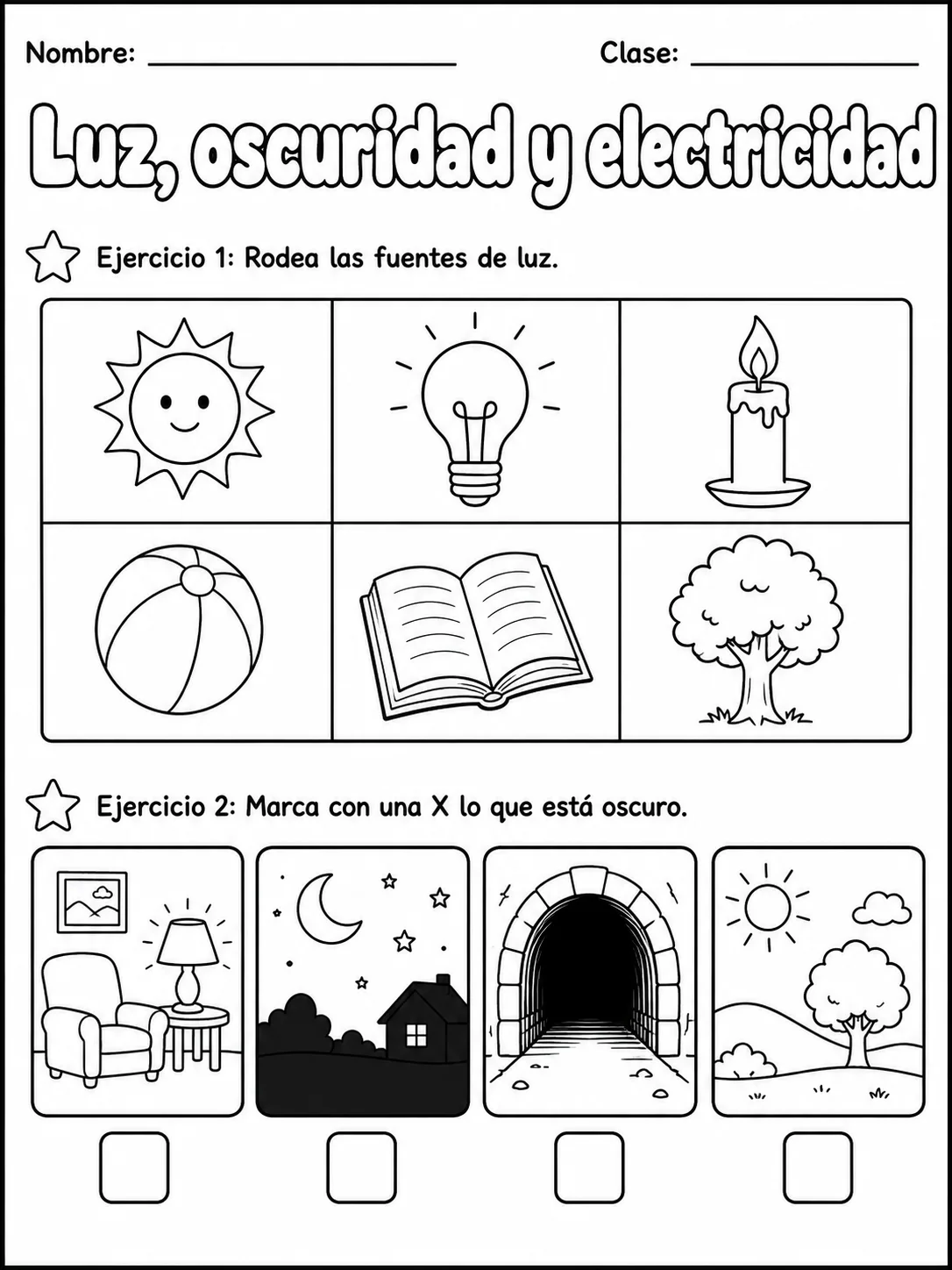 3.º grado - ciencias físicas - Paquete de fichas vista previa imprimible de ciencias en KiwiBee