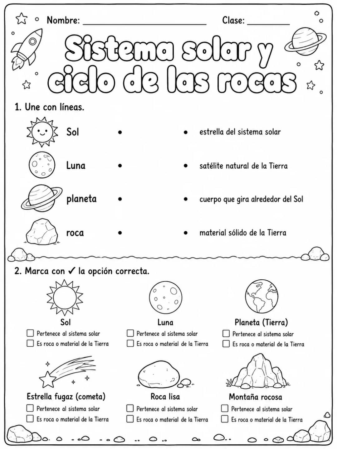 3.º grado - materiales - Paquete de fichas - Conjunto 2 vista previa imprimible de ciencias en KiwiBee