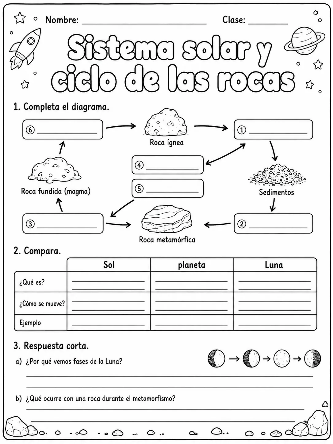 3.º grado - materiales - Paquete de fichas - Conjunto 2 página 6 vista previa imprimible