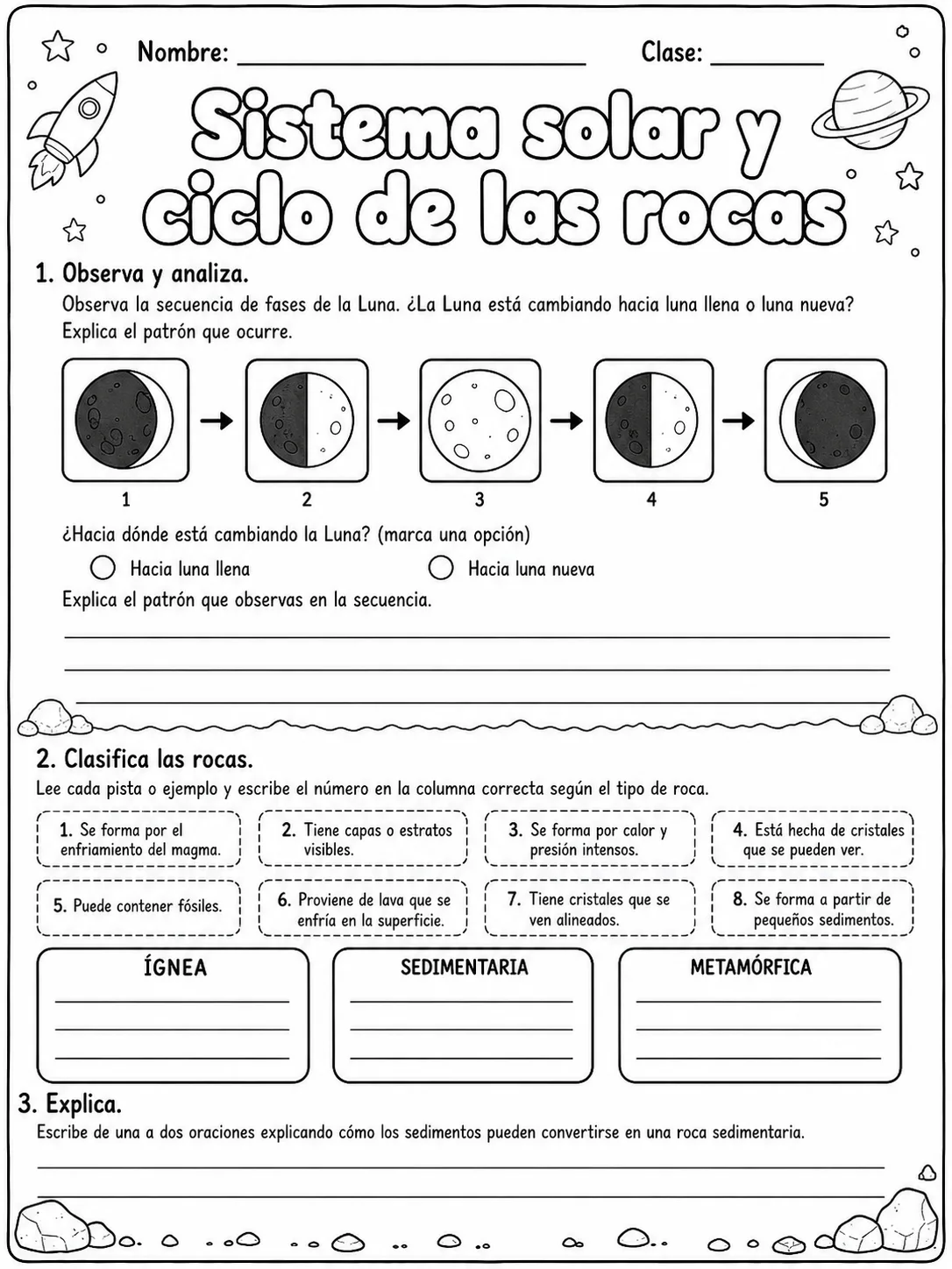 3.º grado - materiales - Paquete de fichas - Conjunto 2 página 8 vista previa imprimible
