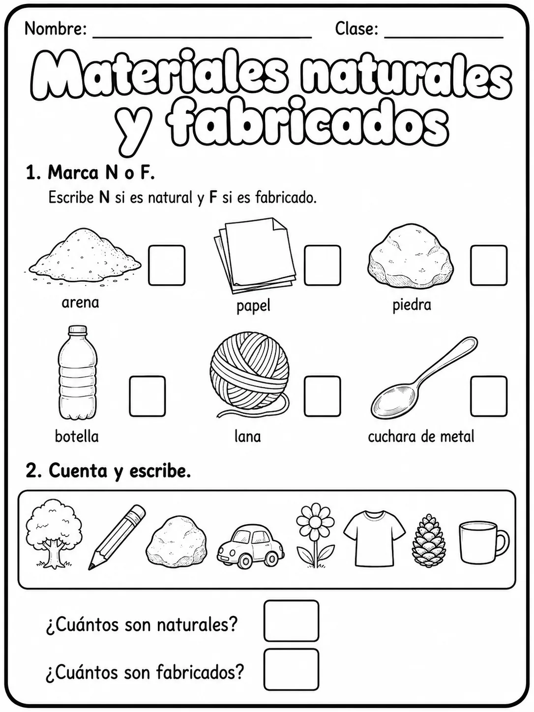 3.º grado - materiales - Paquete de fichas - Conjunto 3 página 3 vista previa imprimible