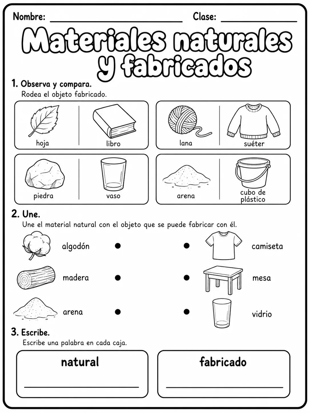 3.º grado - materiales - Paquete de fichas - Conjunto 3 página 4 vista previa imprimible