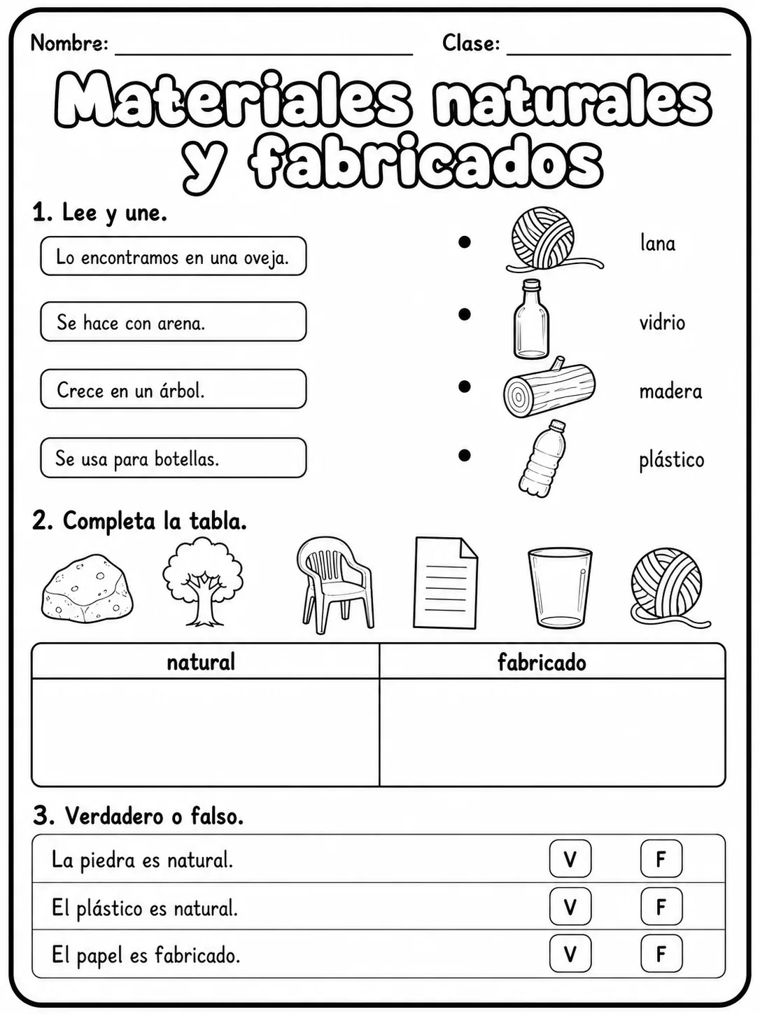 3.º grado - materiales - Paquete de fichas - Conjunto 3 página 6 vista previa imprimible