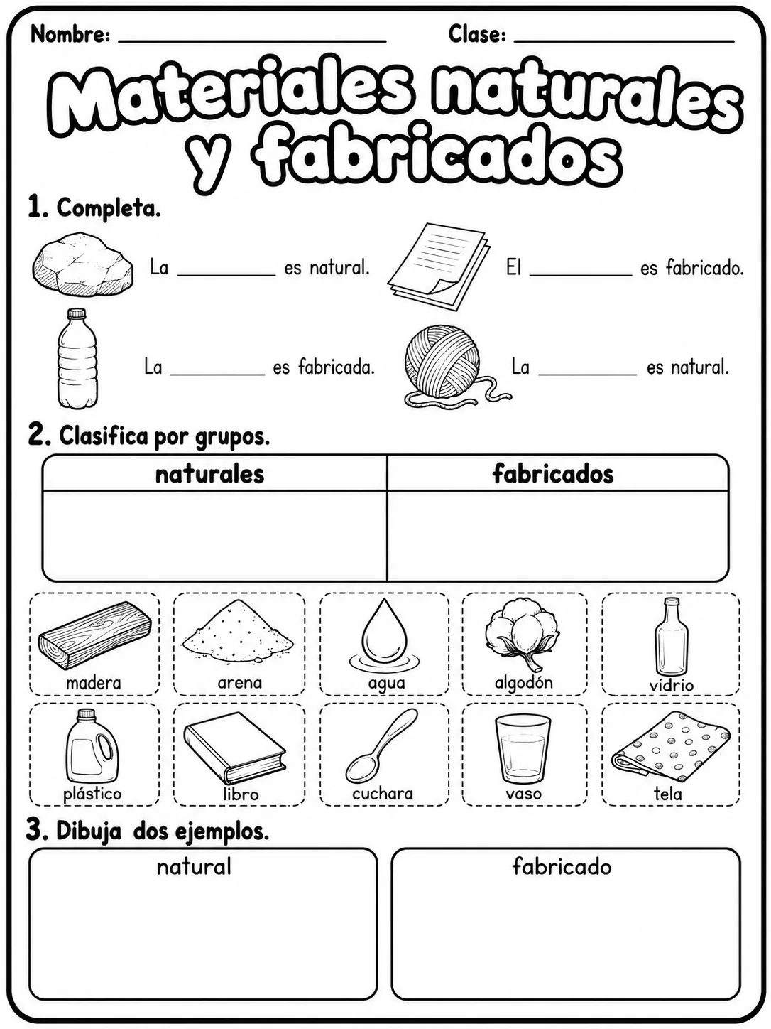 3.º grado - materiales - Paquete de fichas - Conjunto 3 página 8 vista previa imprimible