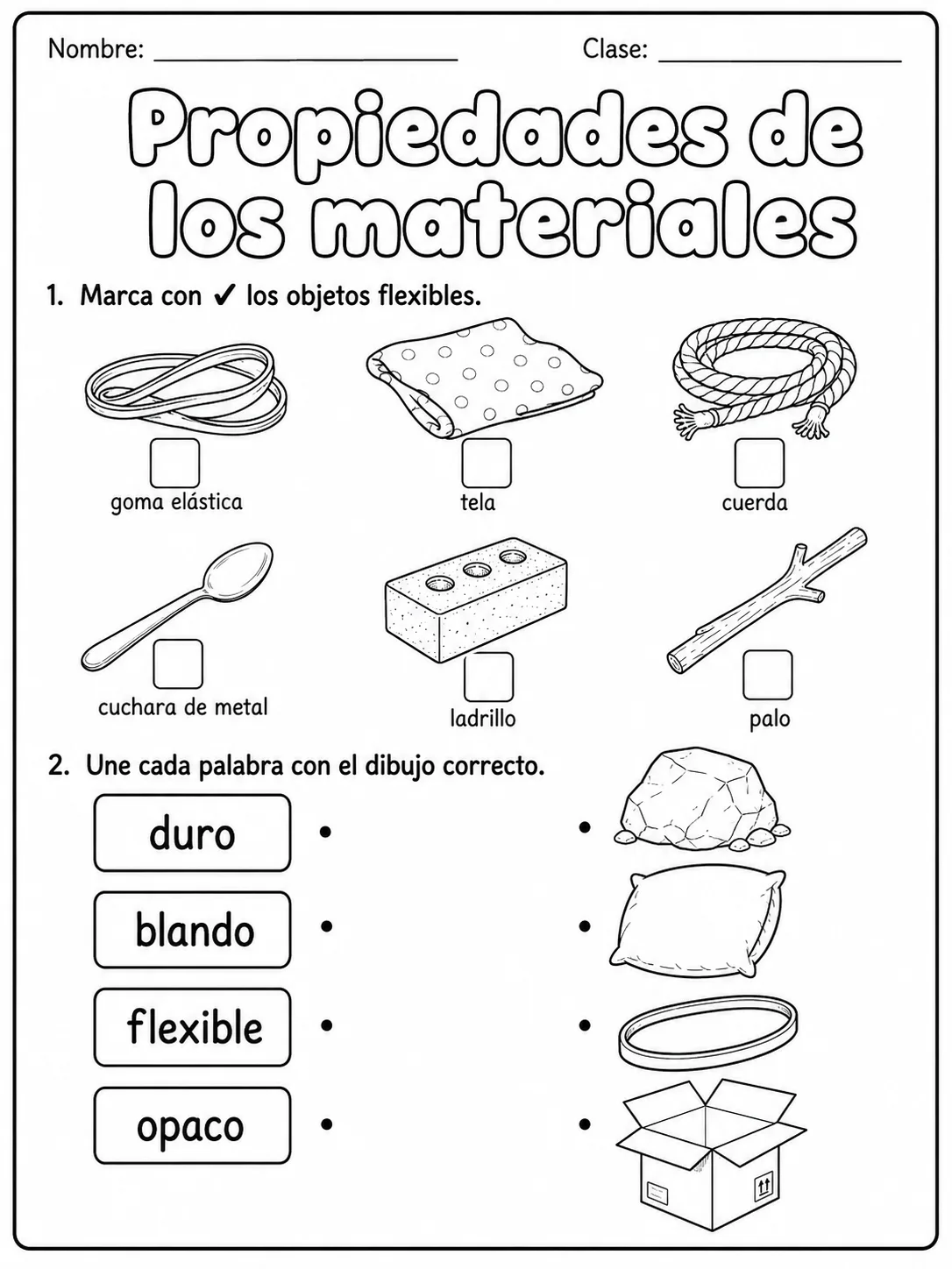 3.º grado - materiales - Paquete de fichas - Conjunto 4 página 2 vista previa imprimible