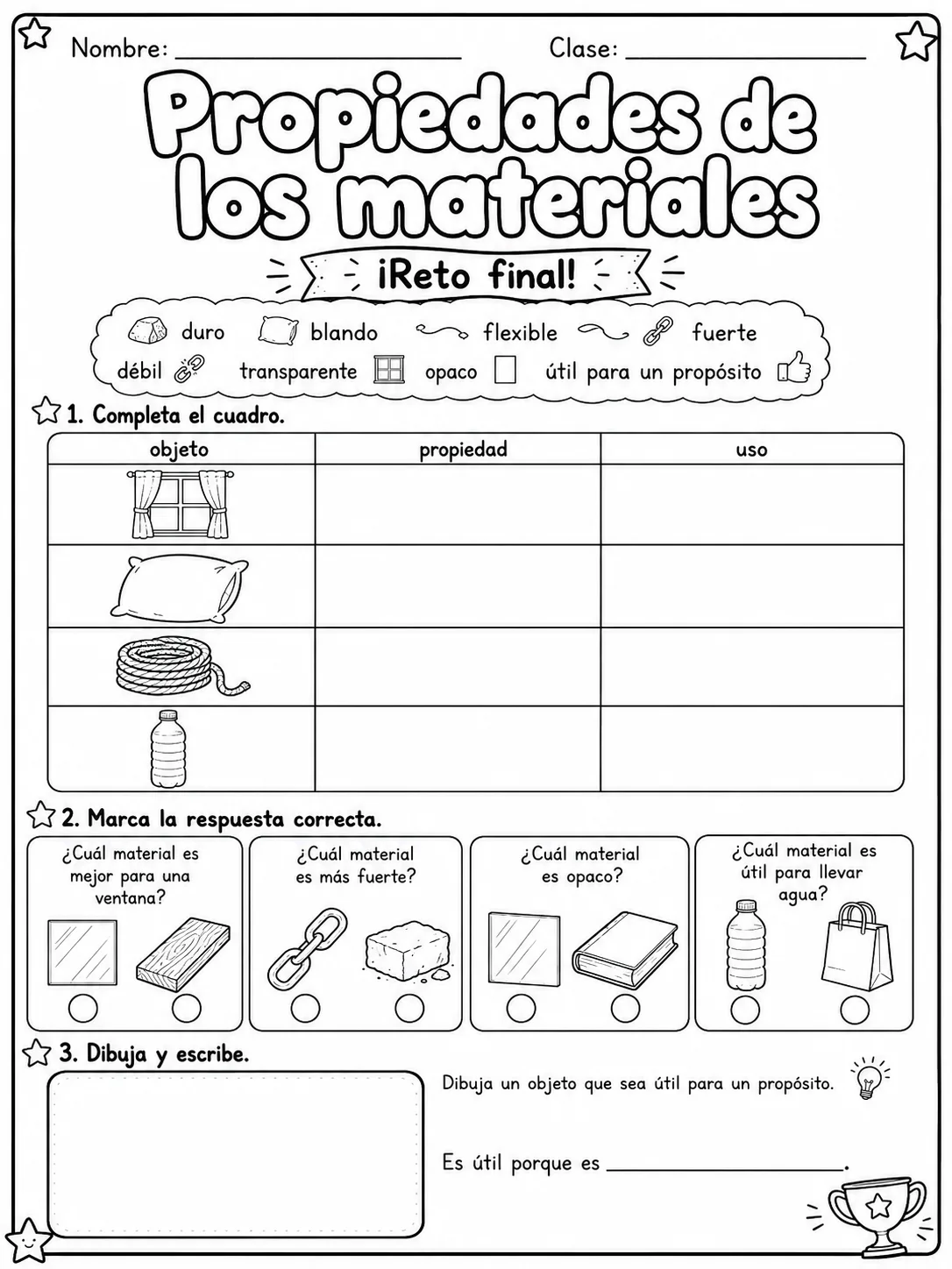 3.º grado - materiales - Paquete de fichas - Conjunto 4 página 10 vista previa imprimible
